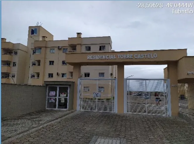 Apartamento 408 -RES TORRE CASTELO  - SAO CRISTOVAO - TUBARAO/SC