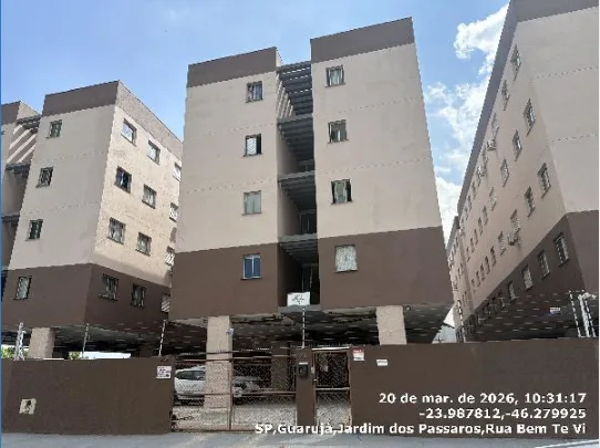 Apartamento 205 - RES MORADA DOS PASSAROS COND ARARA - JARDIM DOS PASSAROS - GUARUJA/SP